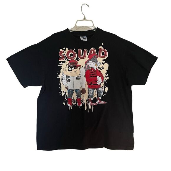 Vintage Phat Doc T-Shirt Sz XXL Bugs Bunny Taz Squad Looney Tunes 90s Y2K RARE - Picture 1 of 5